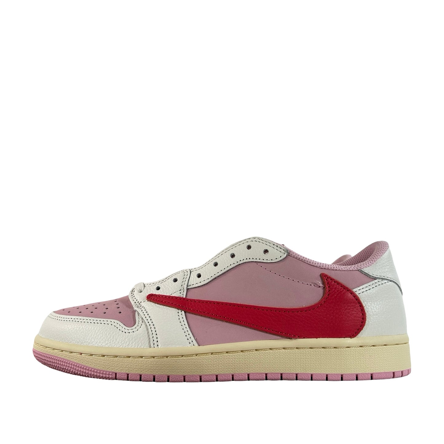 IQ7604 101 Jordan 1 Retro Low OG SP Travis Scott Sail Tropical Pink [USED] - 8.5 M (Used)