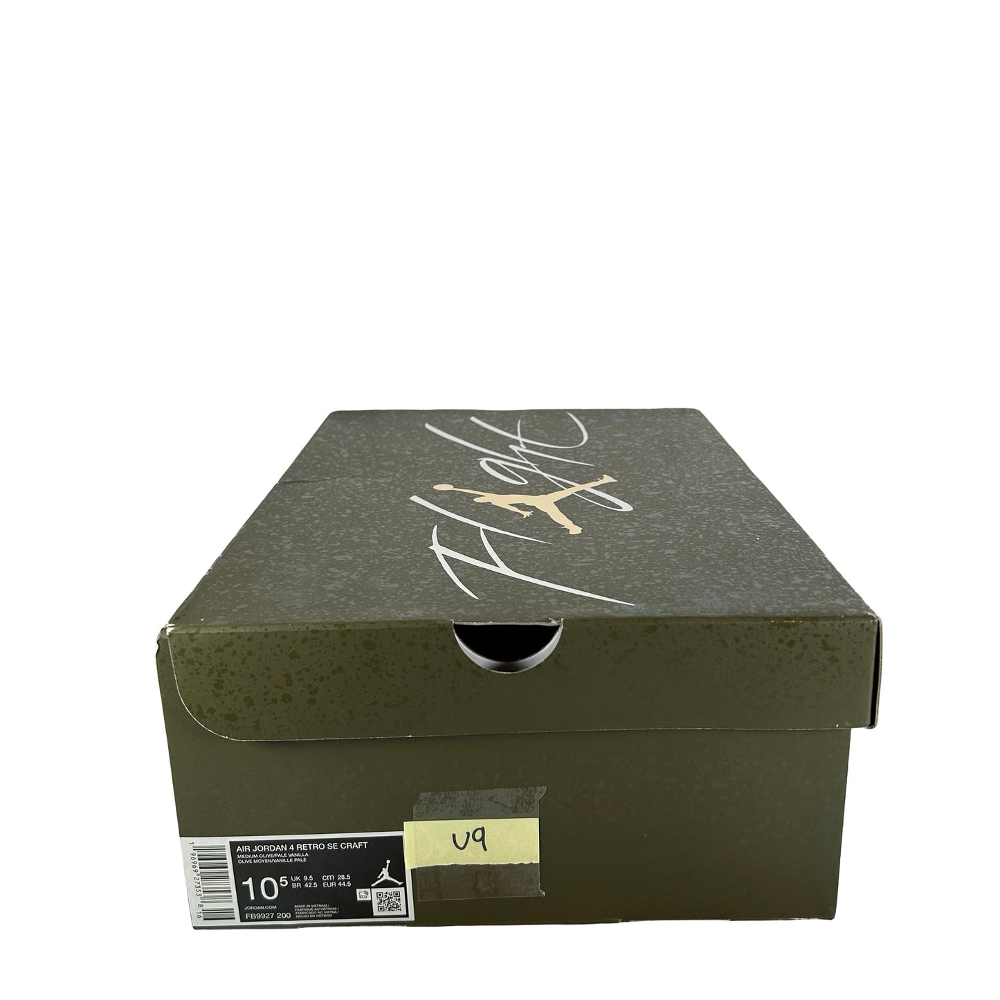 FB9927 200 Air Jordan 4 Craft Medium Olive [USED] - 10.5 M (Used9)