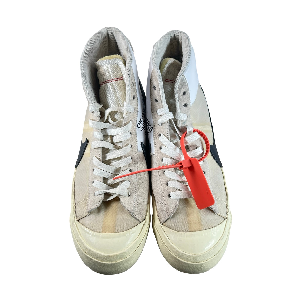 AA3832 100 Nike Blazer Mid Off-White [USED] - 10 M (Used)