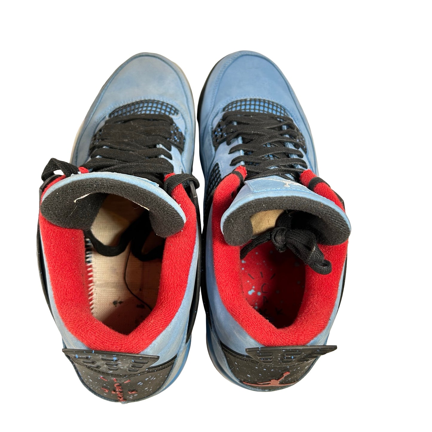 308497 406 Jordan 4 Retro Travis Scott Cactus Jack [USED] - 12 M (Used) (Missing Left Insole)