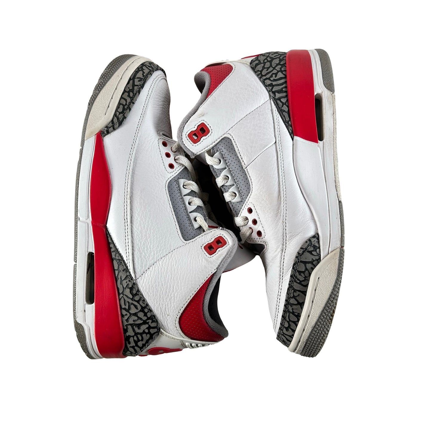 DN3707 160 Jordan 3 Retro Fire Red (2022) [USED] - 8 M (Used5)