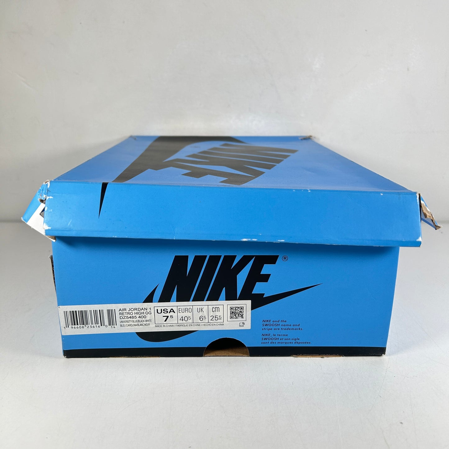 DZ5485 400 Jordan 1 Retro High OG UNC Toe [USED] - 7.5 M (Used)