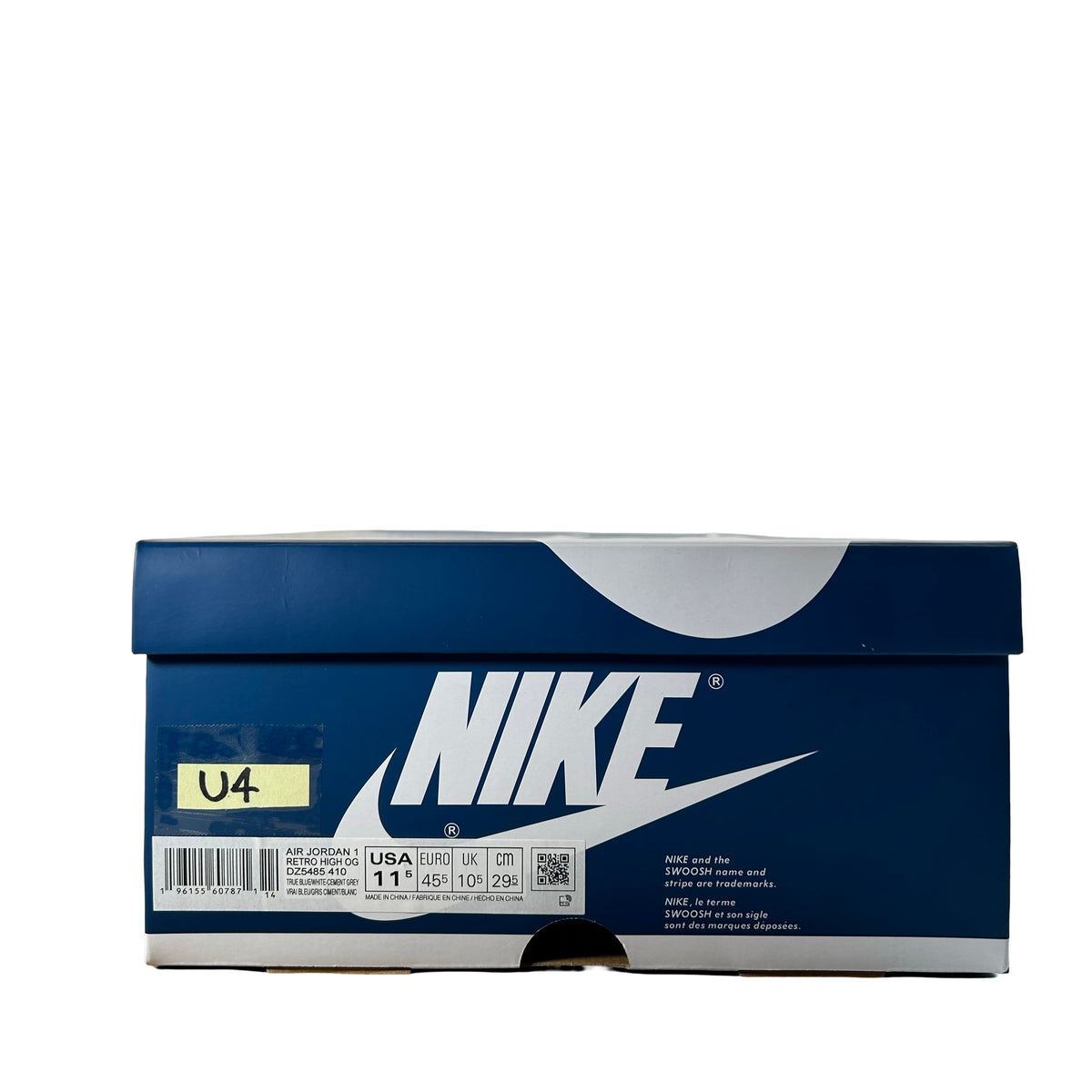 DZ5485 410 Jordan 1 Retro High OG True Blue [USED] - 11.5 M (Used4)