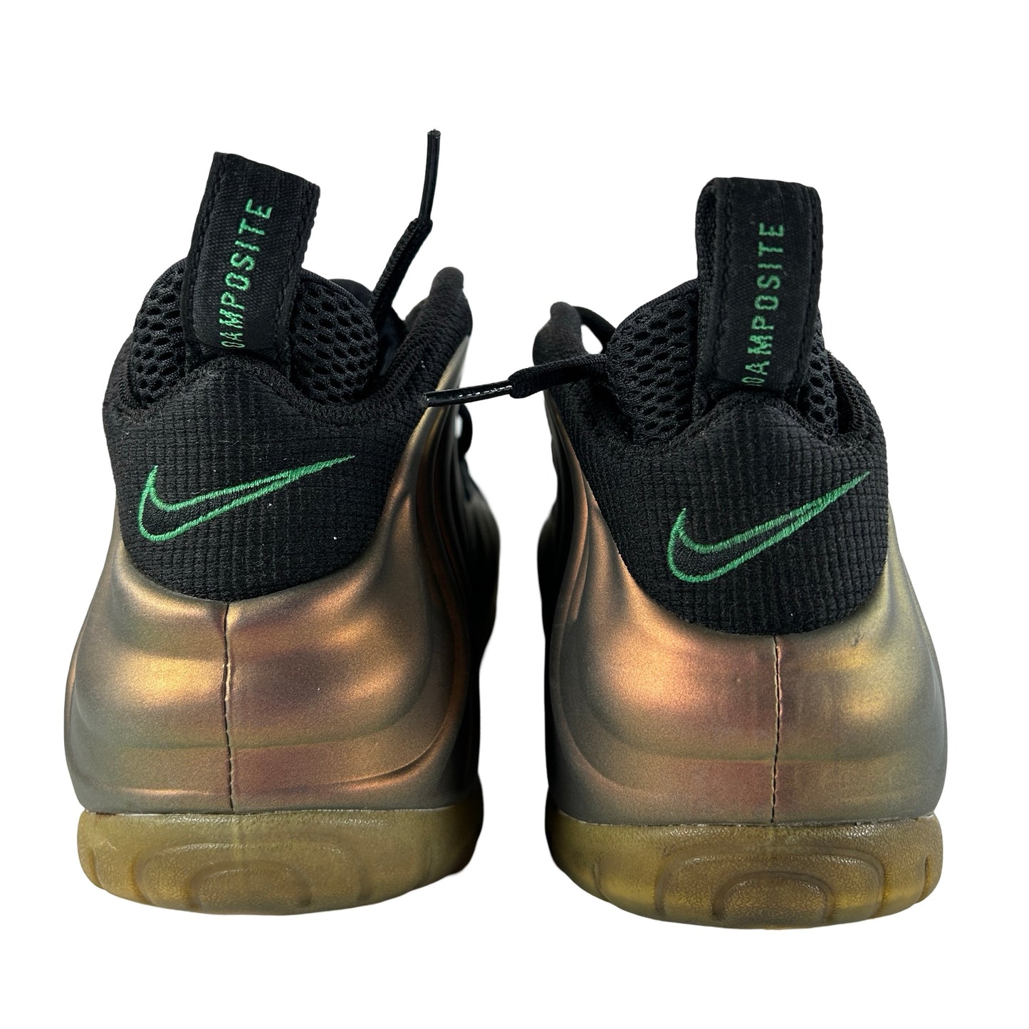 624041 302 Nike Air Foamposite Pro Gym Green [USED] - 10.5 M (Used) (No Box)