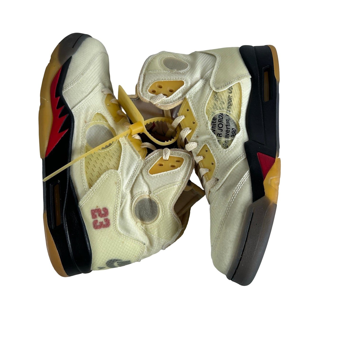 DH8565 100 Jordan 5 Off-White Sail [USED] - 11 M (Used6)