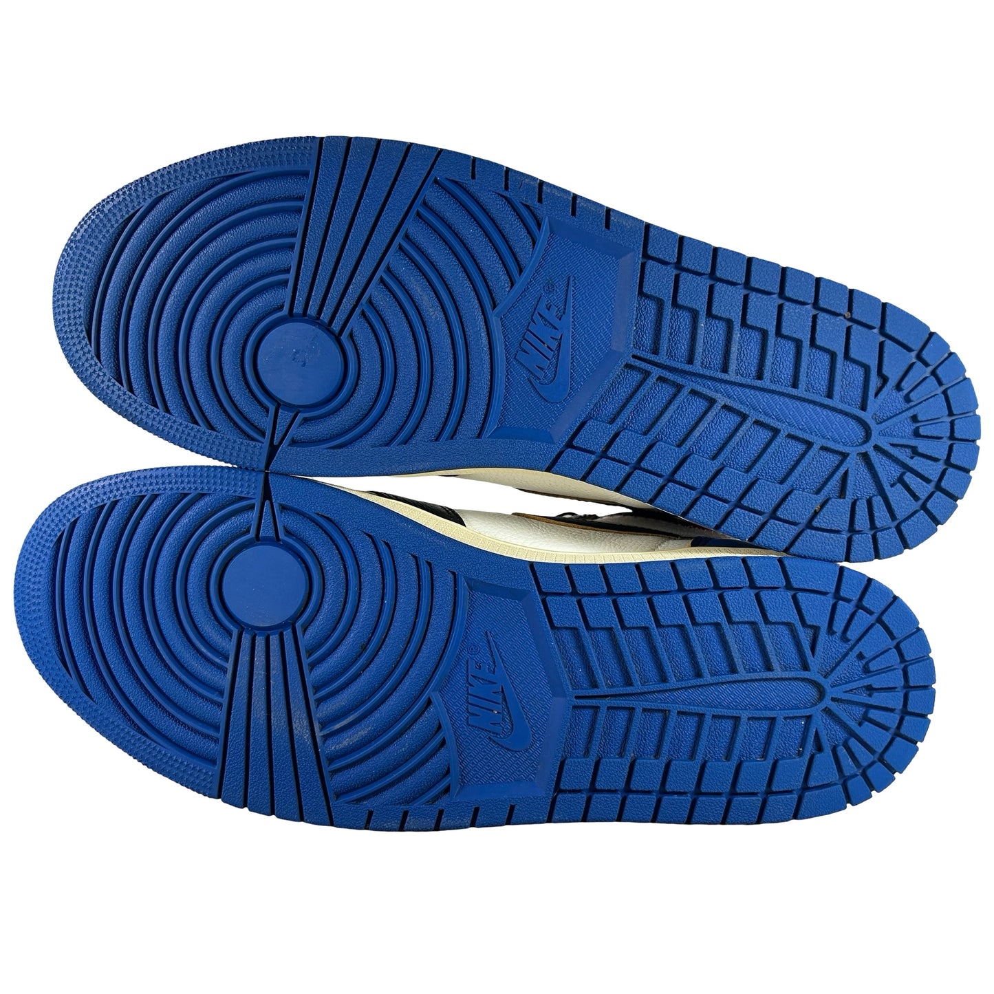 IO7847 002 Jordan 1 Retro High OG SP Fragment x Union LA Varsity Red Sport Royal [USED] - 13 M (Used)