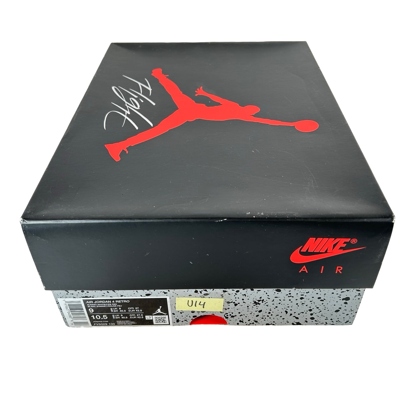 FV5029 100 Jordan 4 Retro White Cement (2025) [USED] - 9 M (Used14)