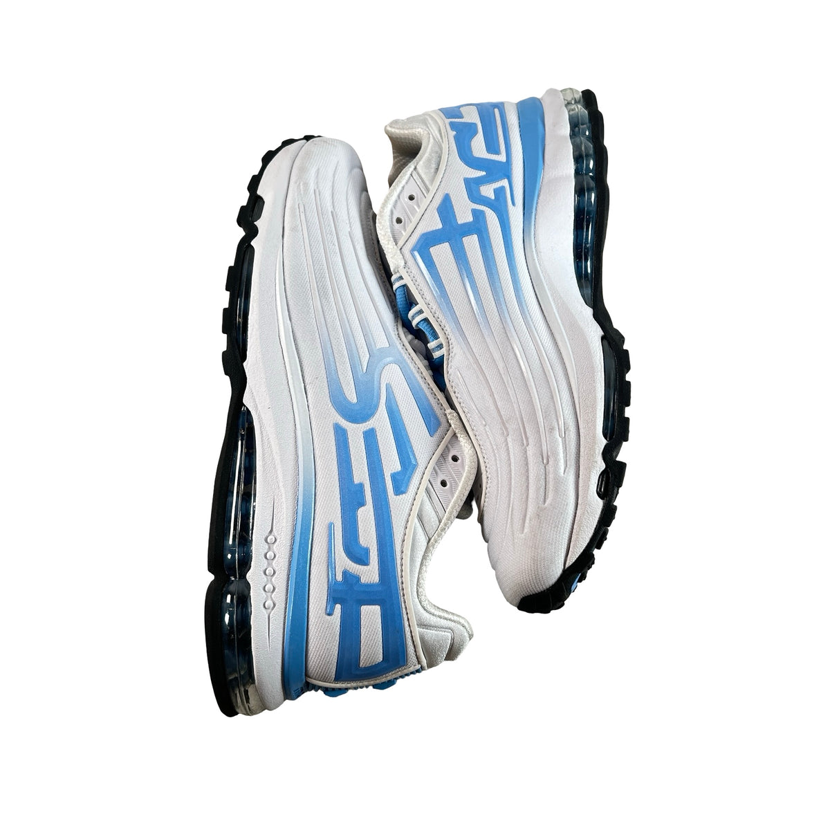 IM7412 100 Nike Air Max 2001 Air Ecstasy Supreme White University Blue [USED] - 10 M (Used)