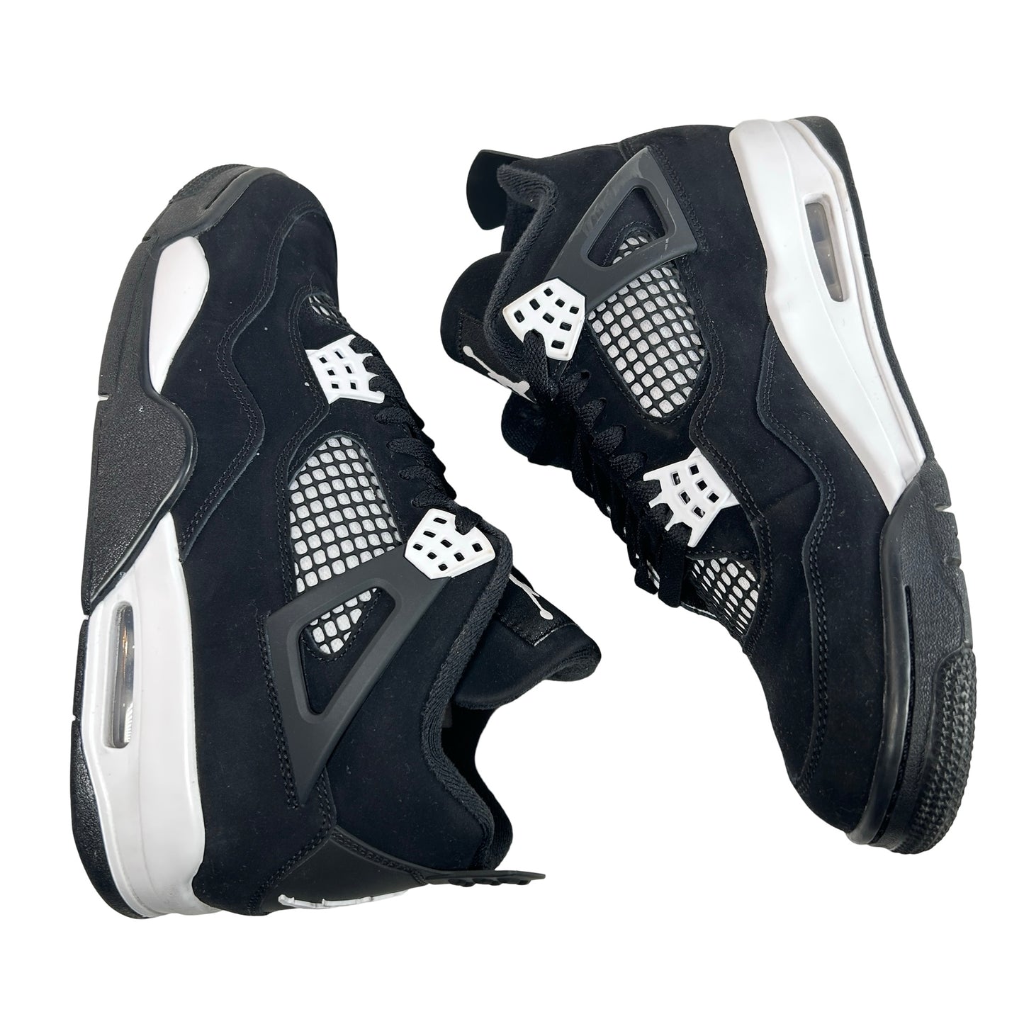 FQ8138 001 Jordan 4 Retro White Thunder [USED] - 9 M (Used2)