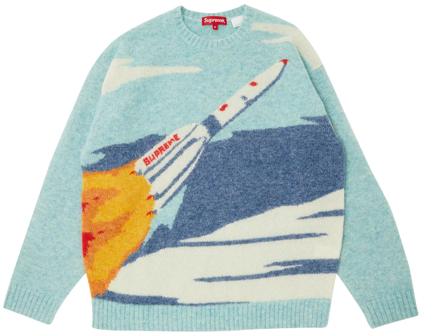 Supreme Rocket Sweater Blue [USED] - L (Used)