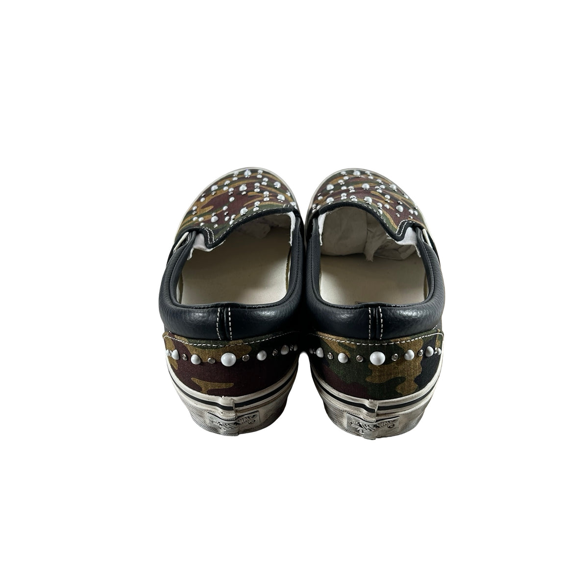 VN000D9PCAK Vans LX Classic Slip-On 98 Pearlized Pack Camo Black [USED] - 11 M (Used3)