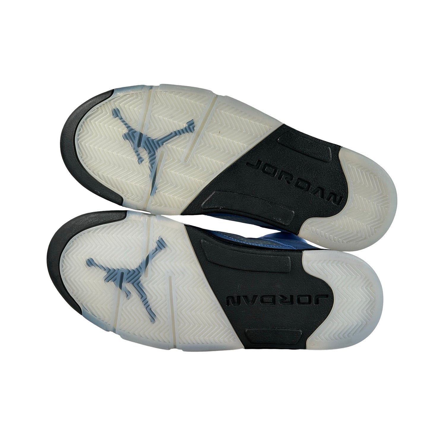 DV1310 401 Jordan 5 Retro UNC University Blue [CONDITIONAL] - 10 M (Yellowing)