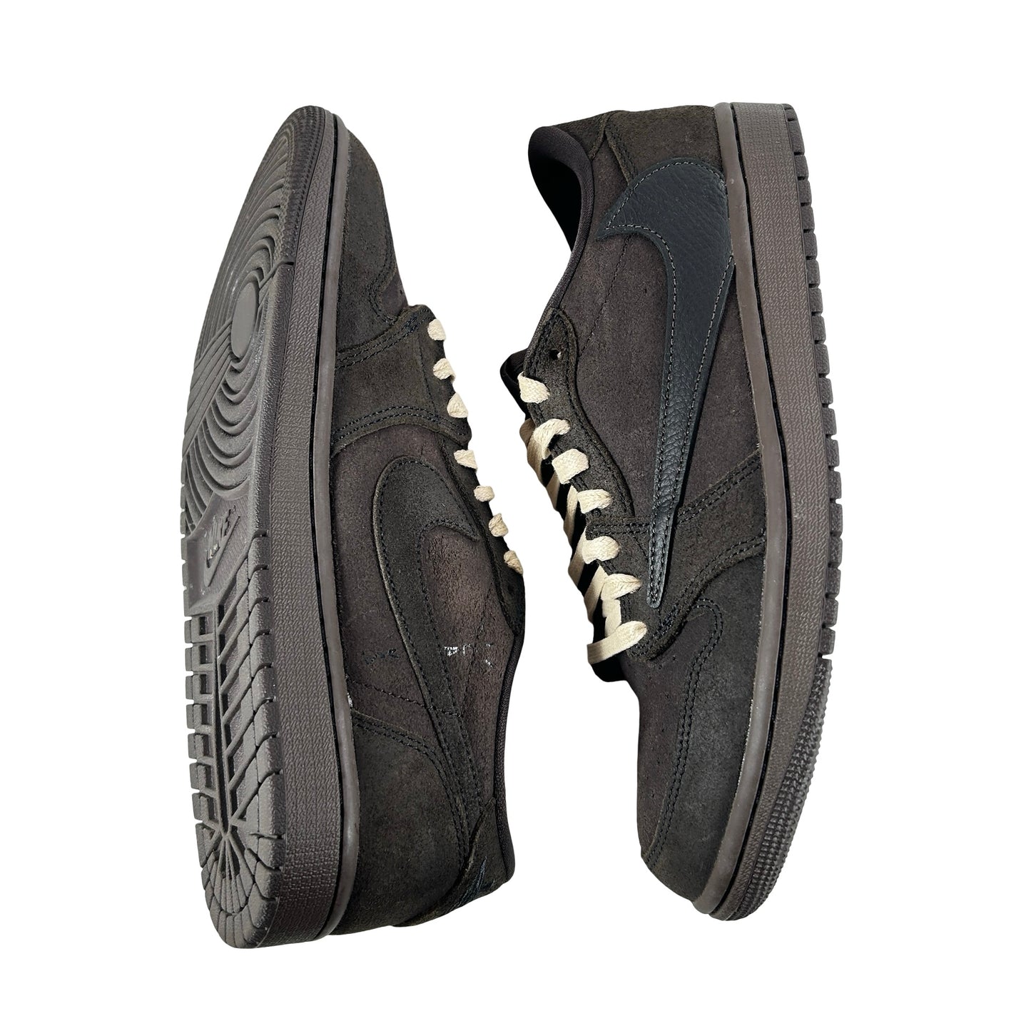 DM7866 202 Jordan 1 Retro Low OG SP Travis Scott Velvet Brown [USED] - 8.5 M (Used) (No Box)
