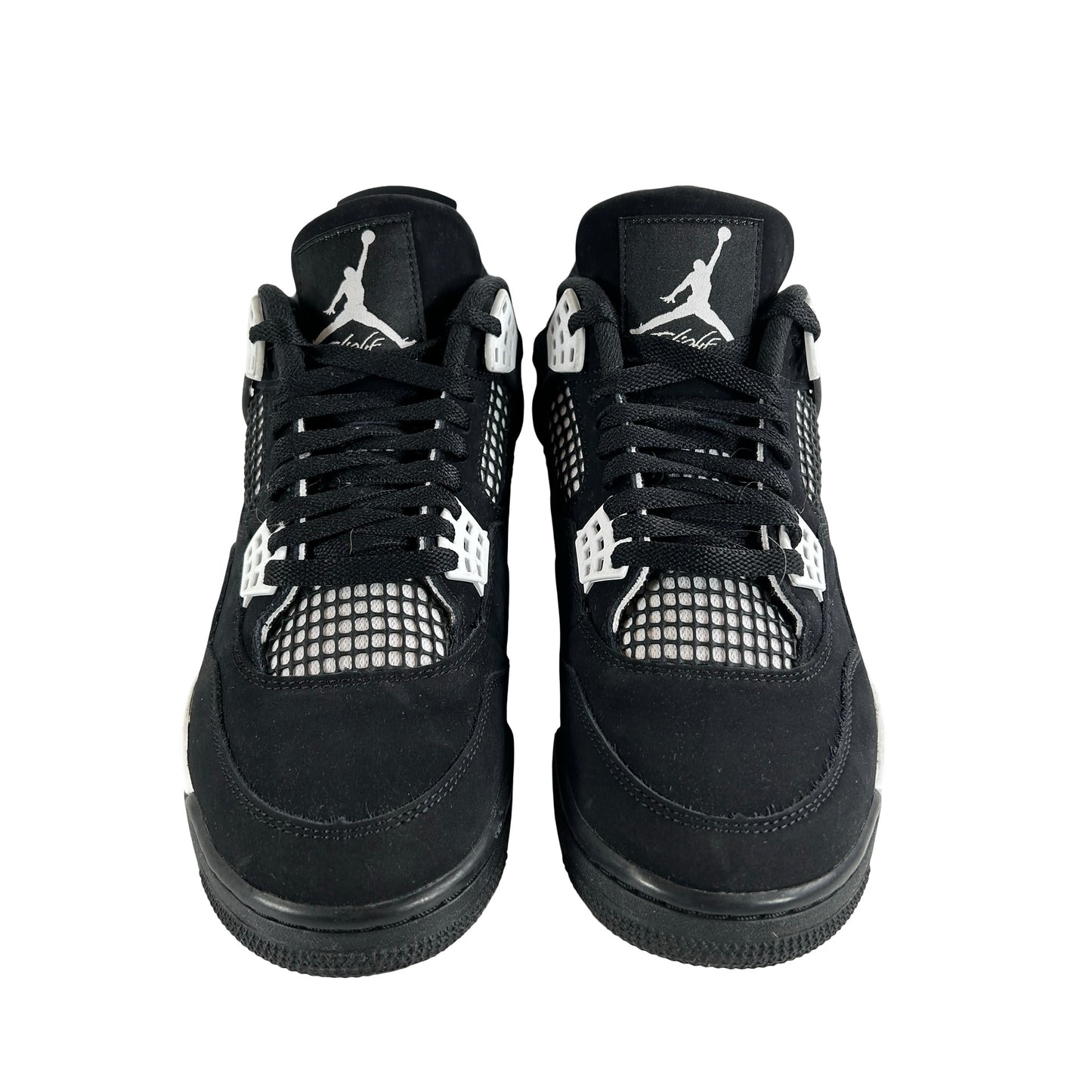 FQ8138 001 Jordan 4 Retro White Thunder [USED] - 9 M (Used3)