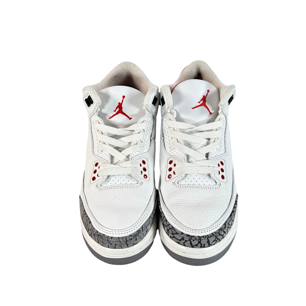 DM0967 100 Jordan 3 Retro White Cement Reimagined (GS) [USED] - 6 Y (Used2) (No Box2)