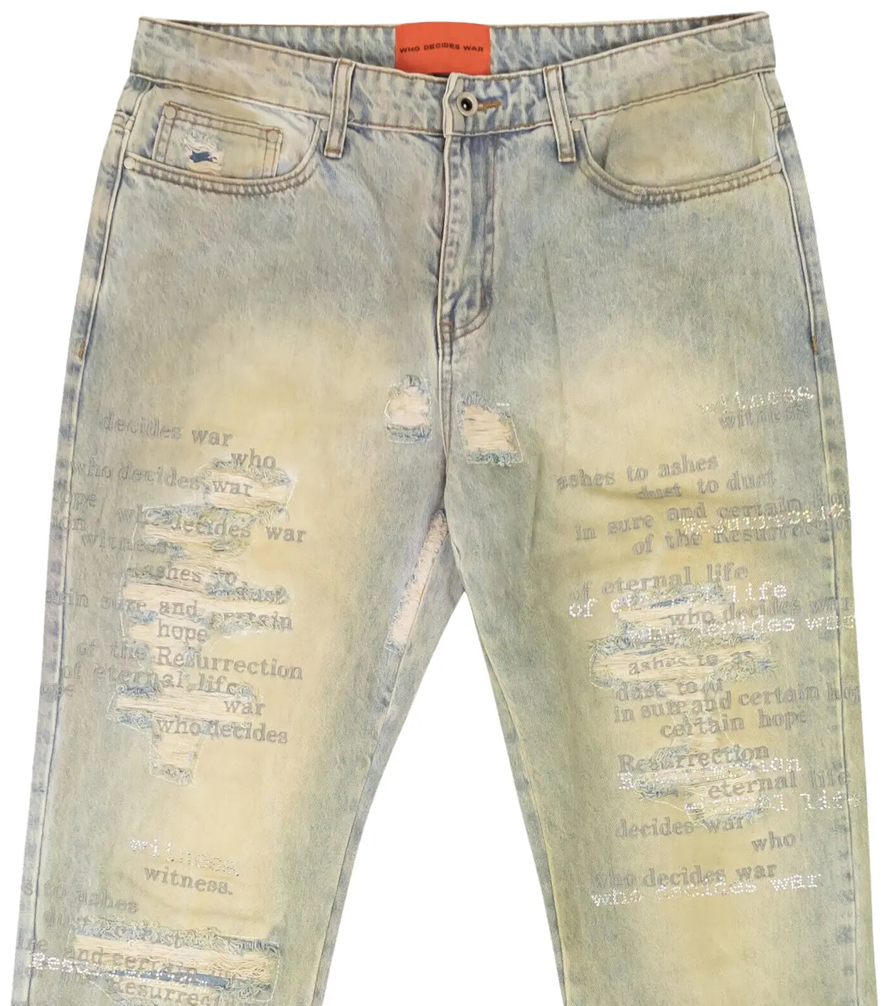 Who Decides War Ashes To Ashes Denim 'Sky' [USED] - 38 (Used)
