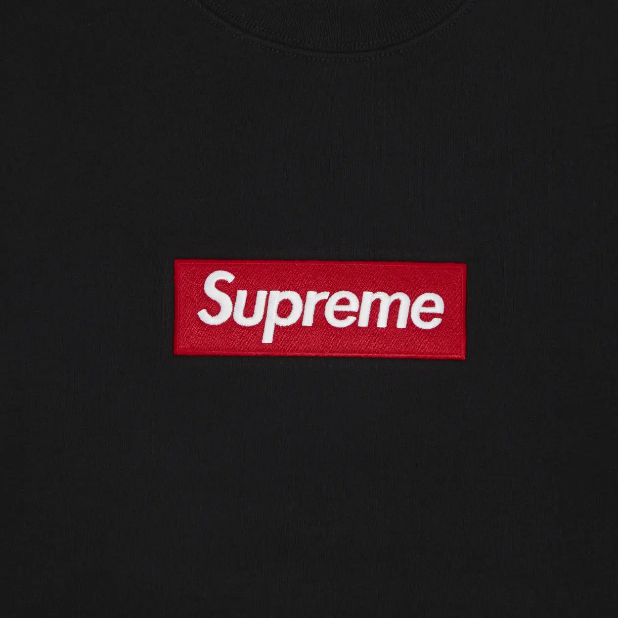 Supreme Box Logo Crewneck 'Black' - S (Used)