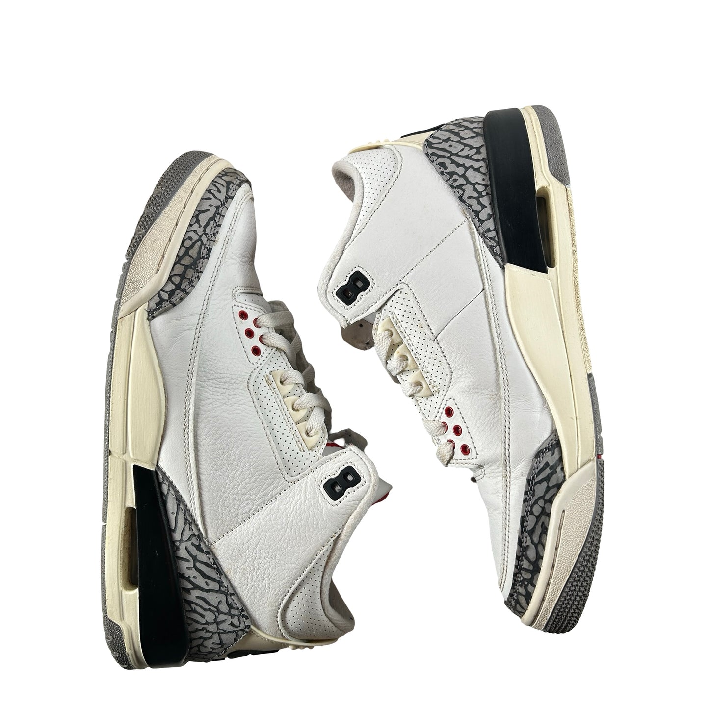 DN3707 100 Jordan 3 Retro White Cement Reimagined [USED] - 8.5 M (Used4) (No Box4)