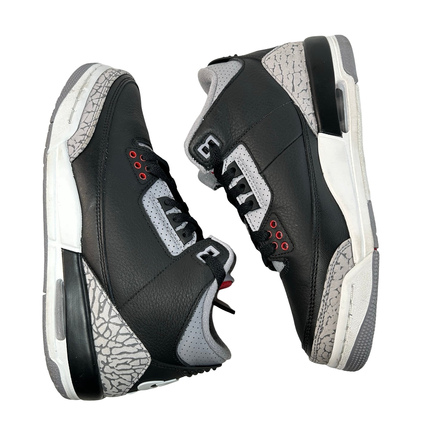 DM0967 010 Jordan 3 Retro Black Cement (2024) (GS) [USED] - 5.5Y (Used) (No Box)