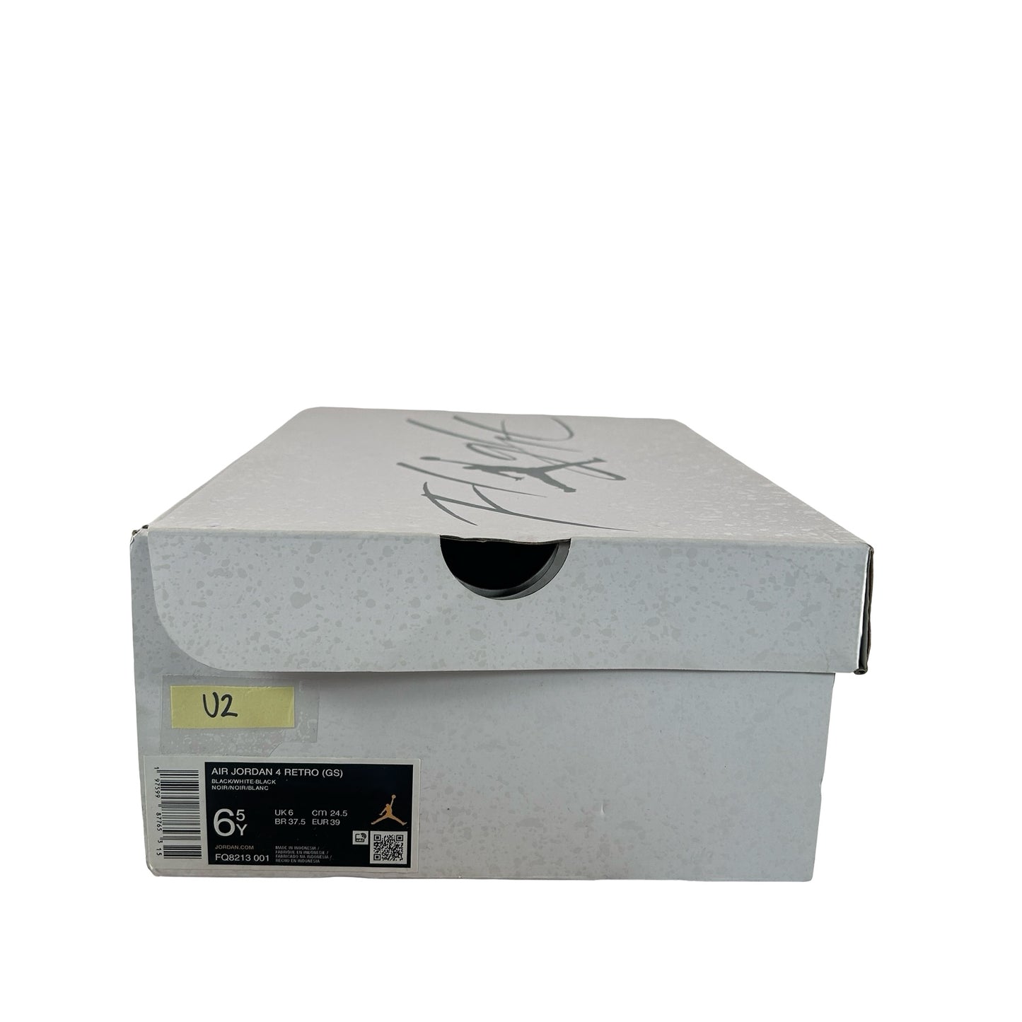 FQ8213 001 Jordan 4 Retro White Thunder (GS) [USED] - 6.5 Y (Used2)