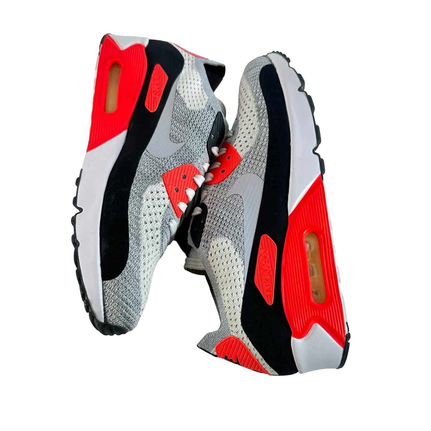 875943 100 Nike Air Max 90 Ultra Flyknit 2.0 Infrared [USED] - 8 M (Used)