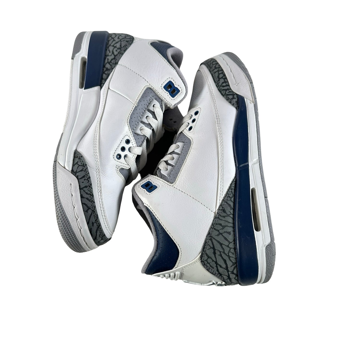 DM0967 140 Jordan 3 Retro Midnight Navy (GS) [USED] - 5.5 Y (Used) (No Box)