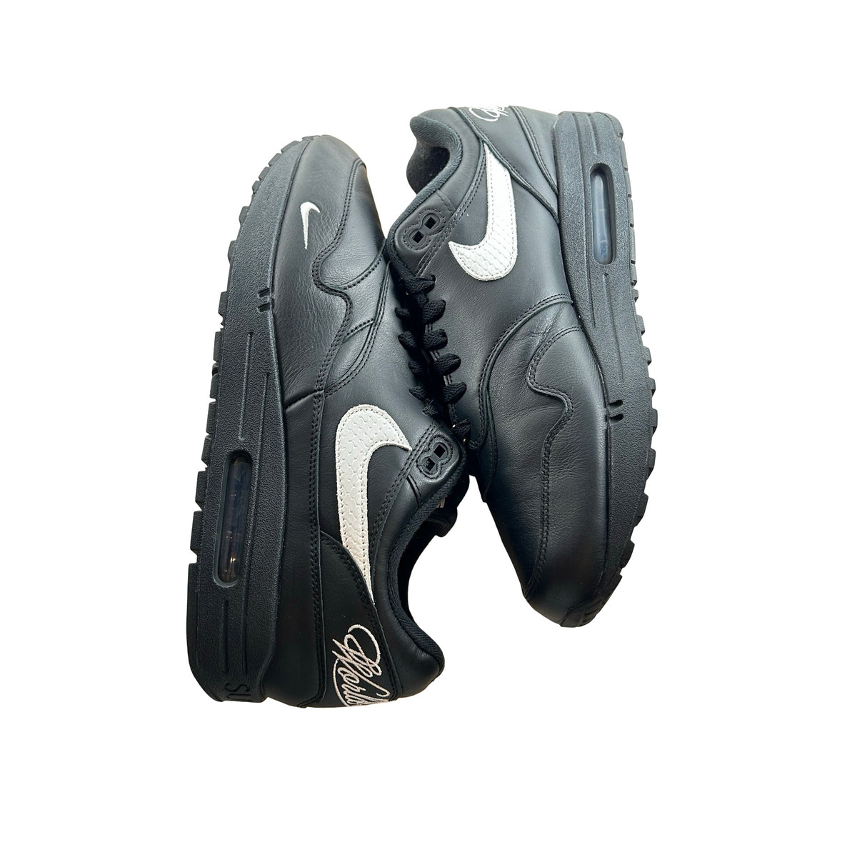 HF8813 001 Nike Air Max 1 '87 SP Supreme Black White [USED] - 11 M (Used)