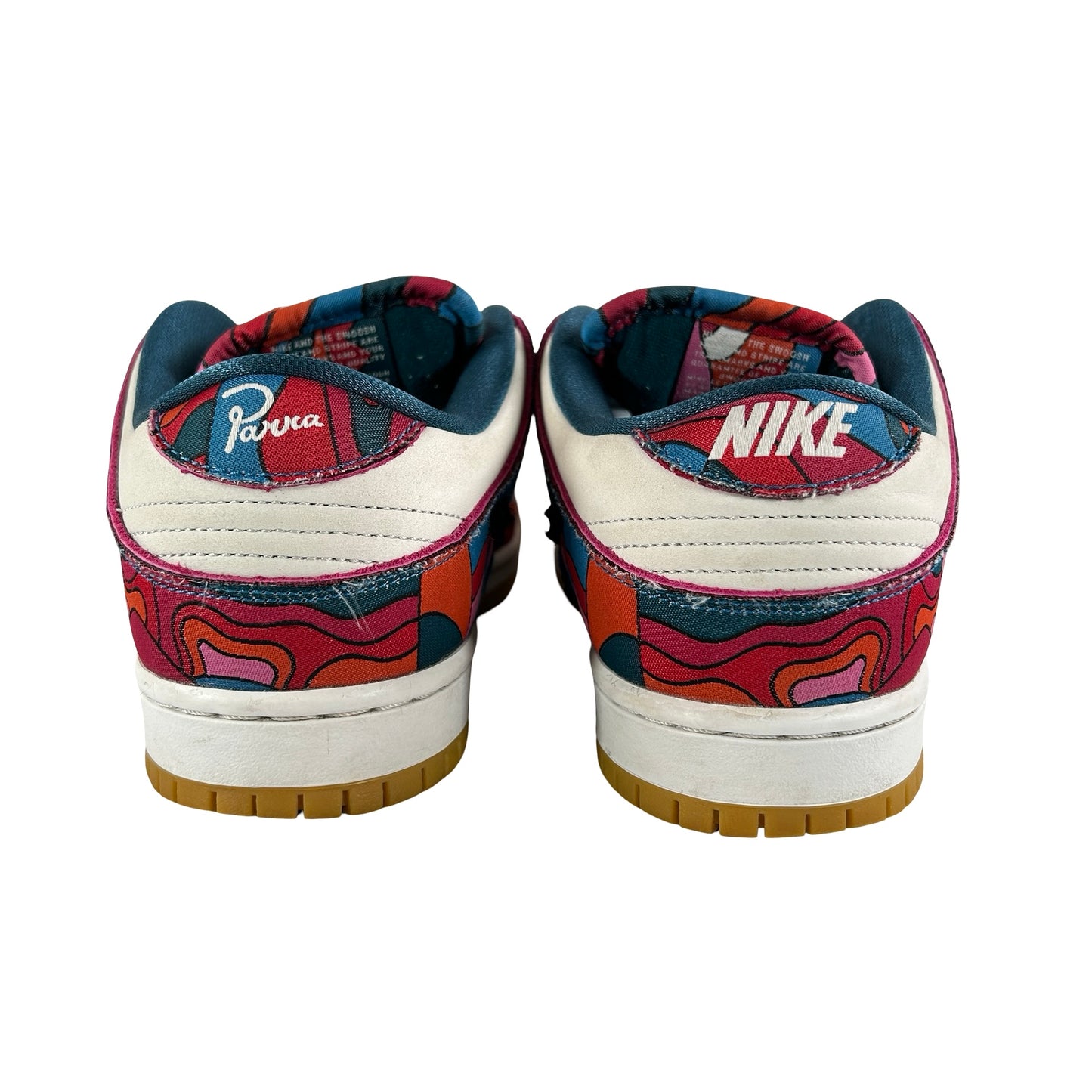 DH7695 600 Nike SB Dunk Low Pro Parra Abstract Art (2021) [USED] - 8 M (Used) (No Box)