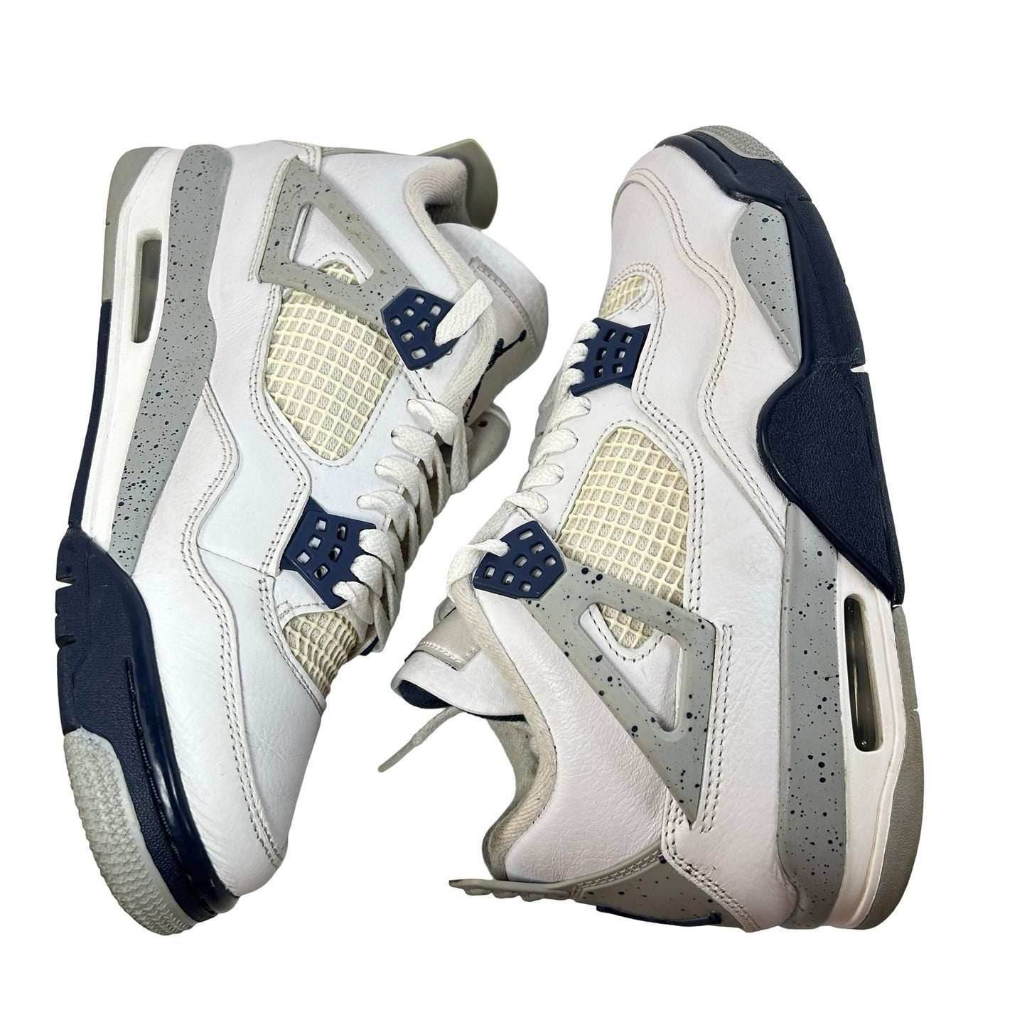 DH6927 140 Jordan 4 Retro Midnight Navy [USED] - 7.5 M (Used) (Replace Box)