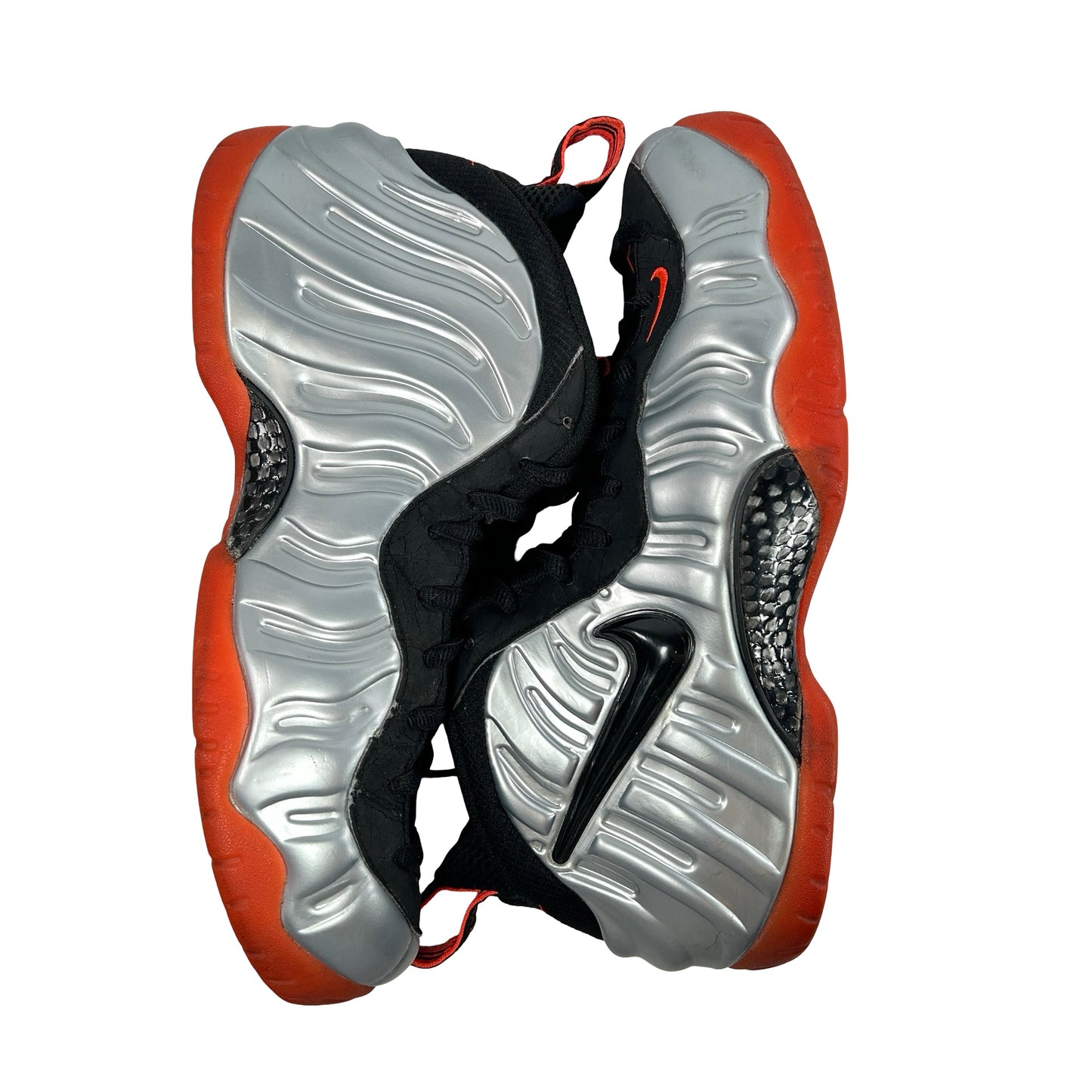 624041 016 Nike Air Foamposite Pro Bright Crimson [USED] - 10.5 M (Used)