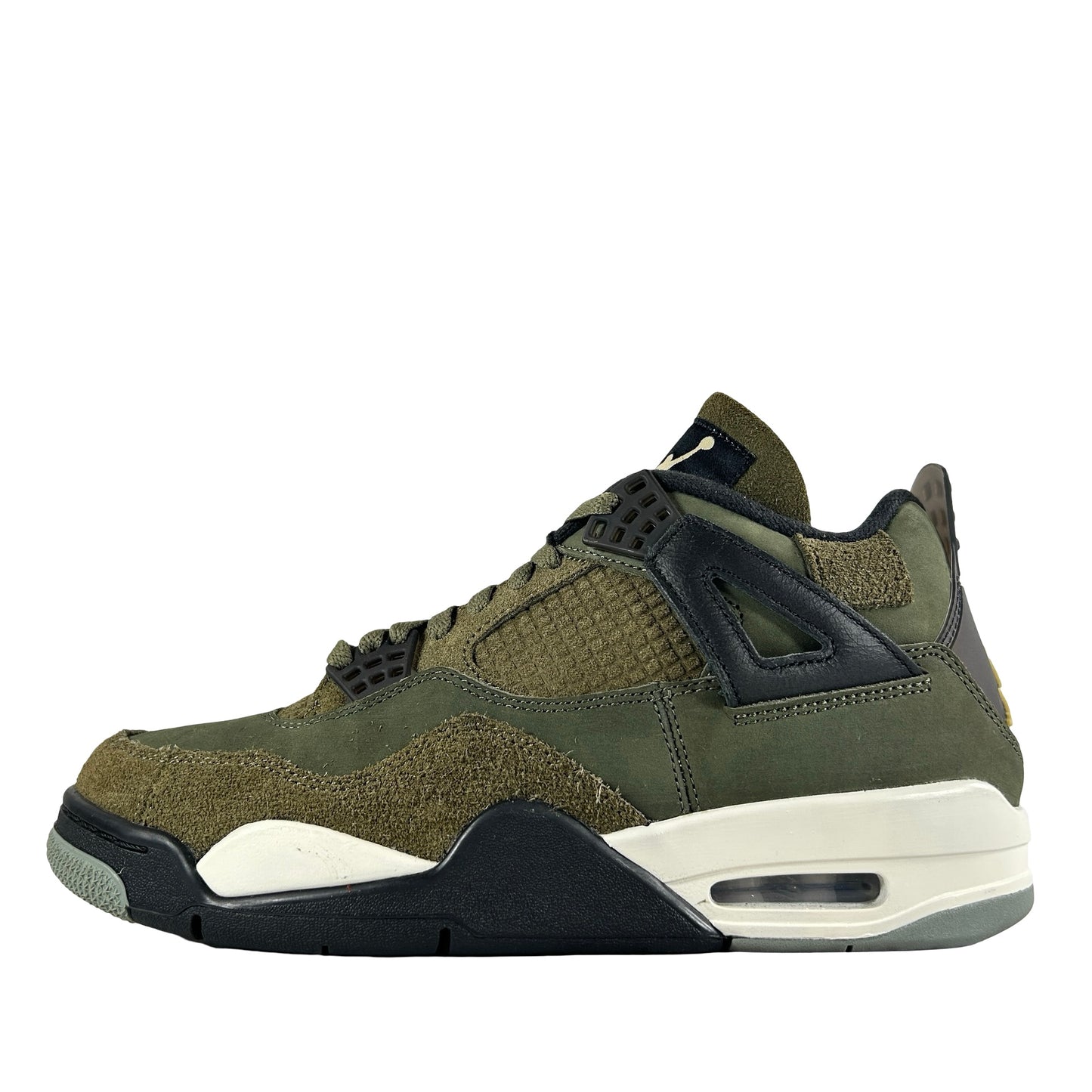 FB9927 200 Air Jordan 4 Craft Medium Olive [USED] - 9 M (Used2) (No Box2)