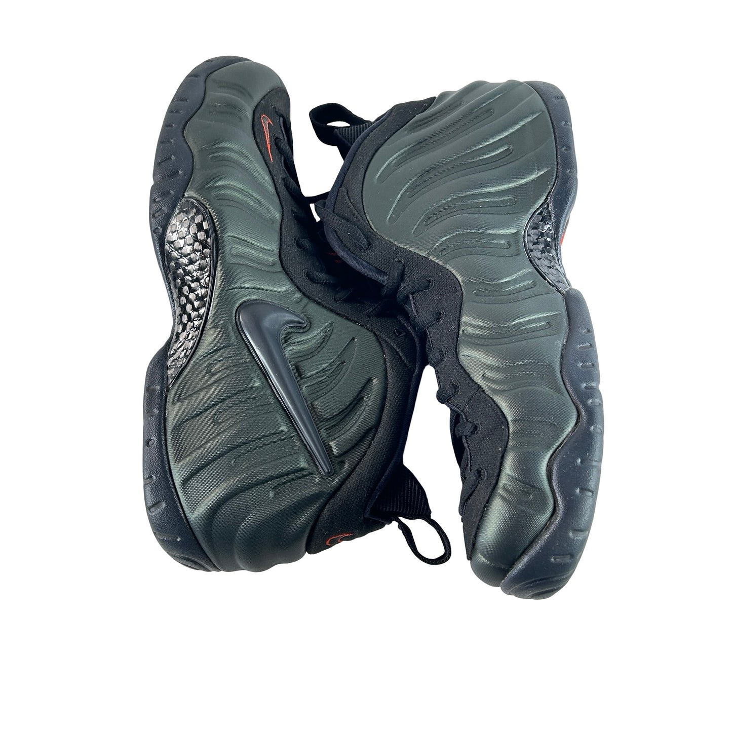 624041 304 Nike Air Foamposite Pro Sequoia [USED] - 13 M (Used) (No Box)