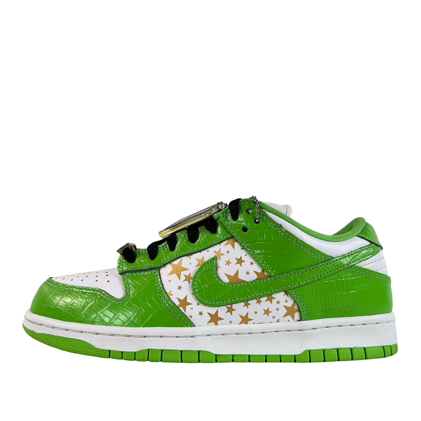 DH3228 101 Nike SB Dunk Low Supreme Stars Mean Green (2021) [USED] - 6.5 M (Used)