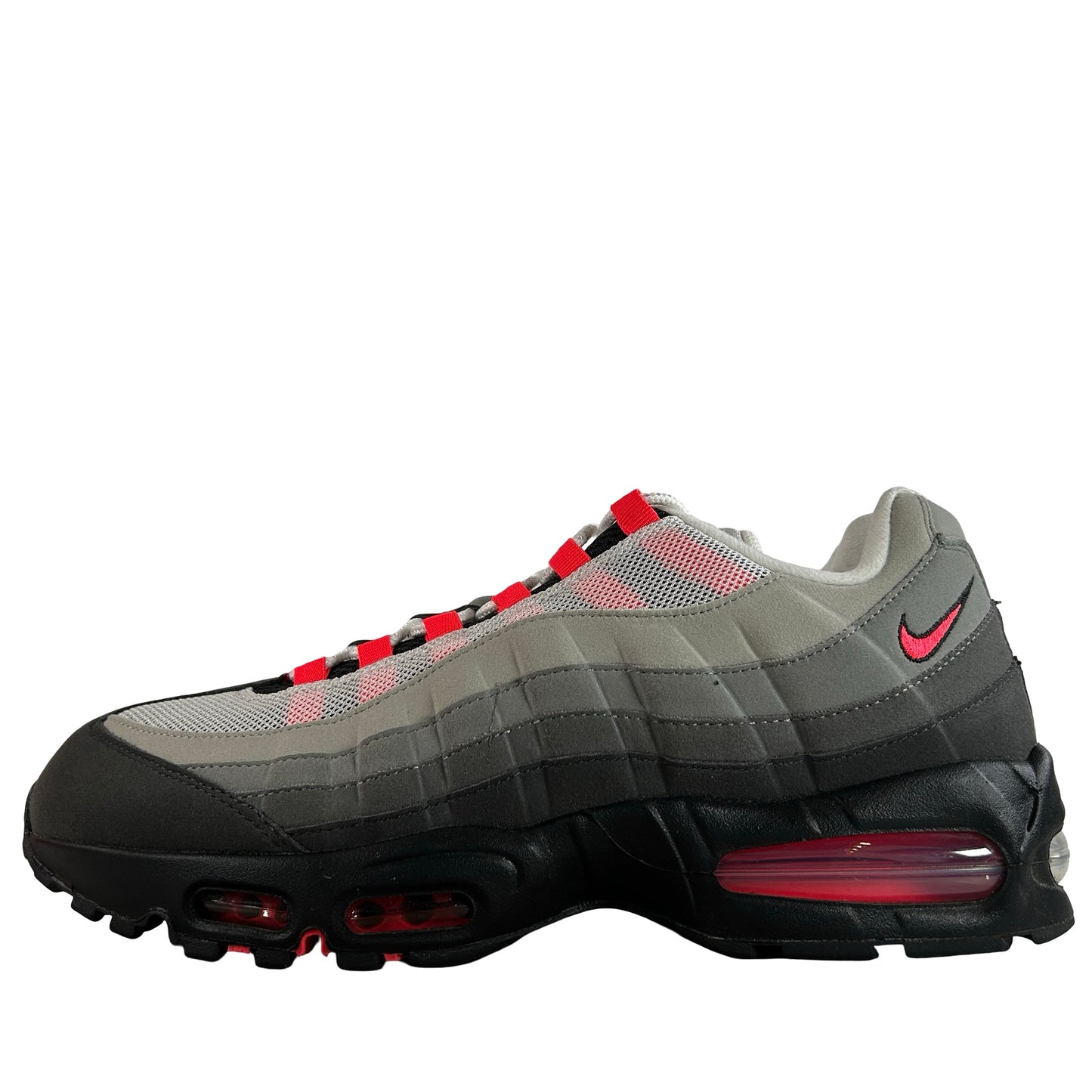 IM7410 001 Nike Air Max 95 OG Big Bubble Solar Red (2025) [USED] - 11.5 M (Used)
