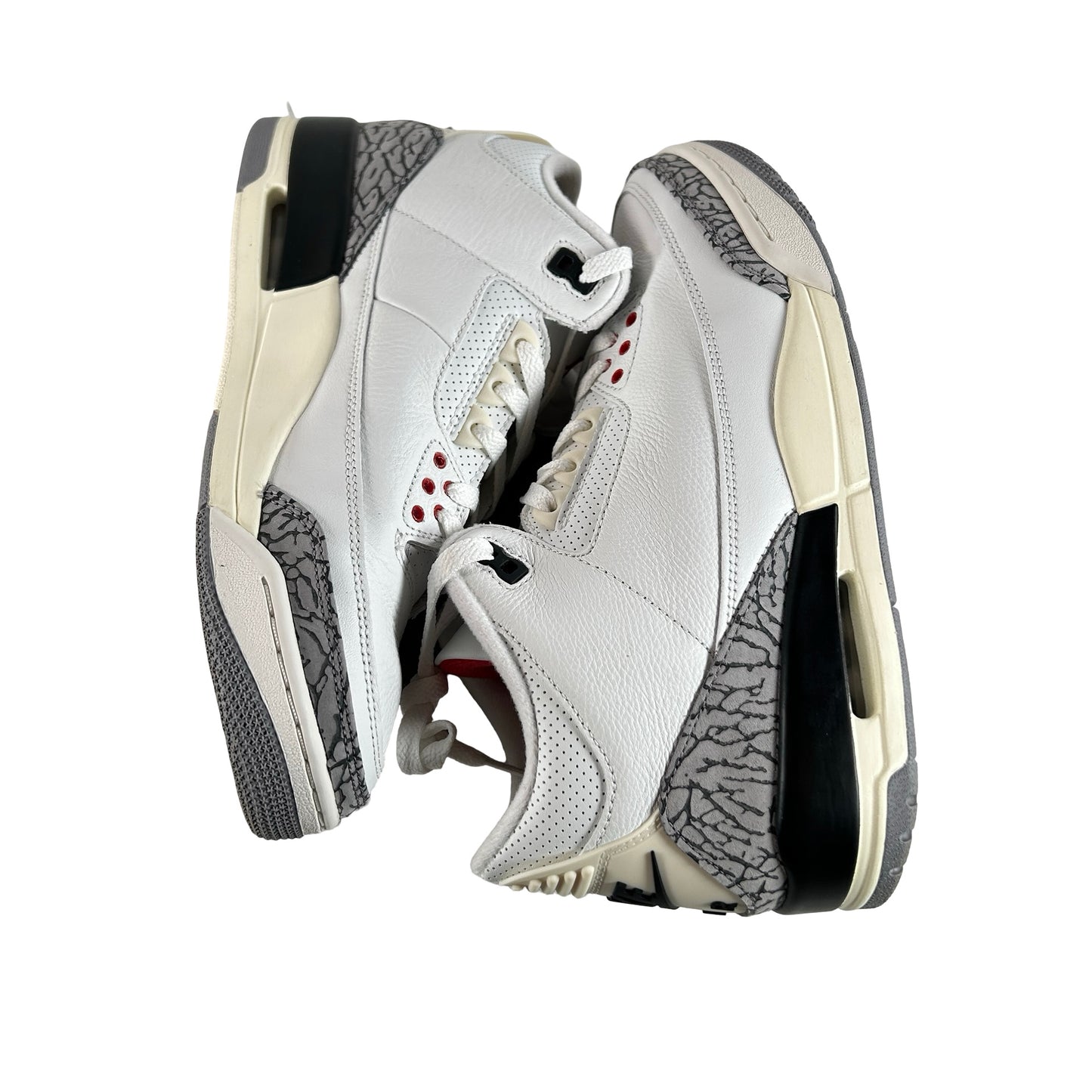 DN3707 100 Jordan 3 Retro White Cement Reimagined [USED] - 10 M (Used27)