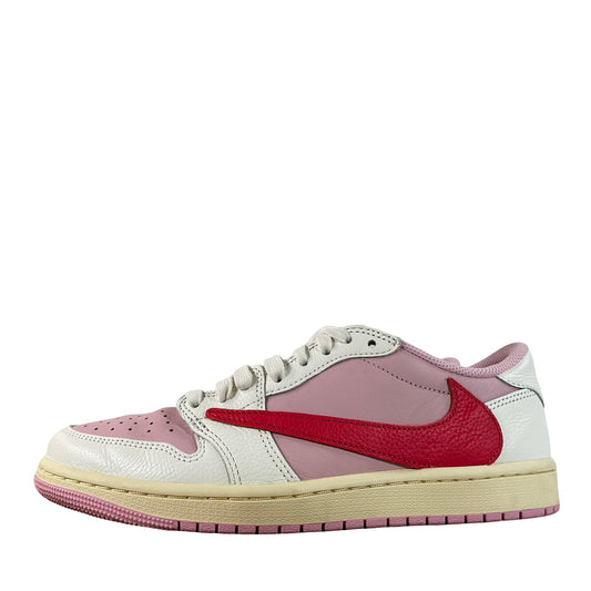 IQ7604 101 Jordan 1 Retro Low OG SP Travis Scott Sail Tropical Pink [USED] - 8 M (Used3)