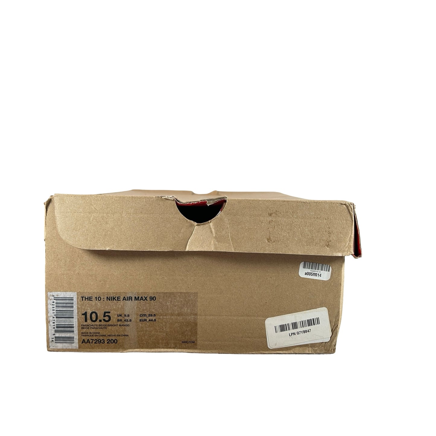 AA7293 200 Nike Air Max 90 Off-White Desert Ore [USED] - 10.5 M (Used)