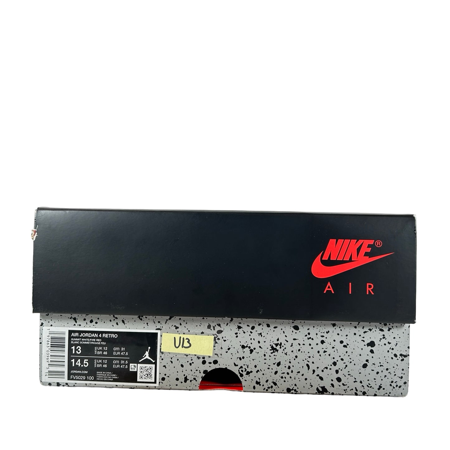 FV5029 100 Jordan 4 Retro White Cement (2025) [USED] - 13 M (Used13)