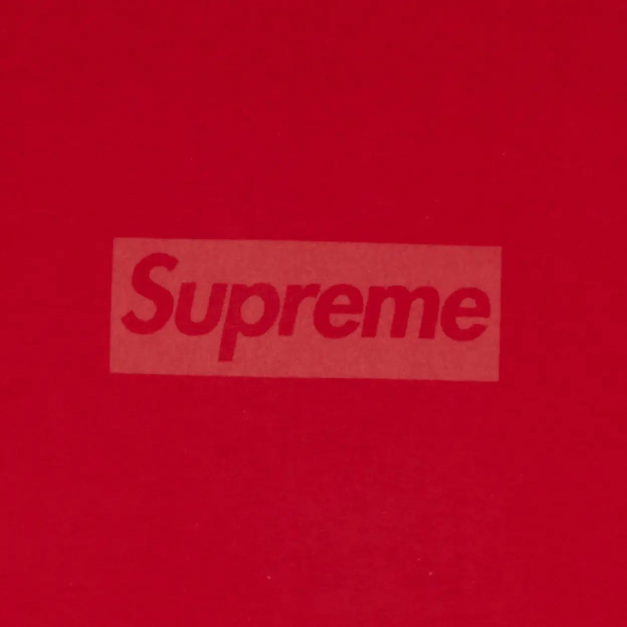 Supreme Tonal Box Logo Tee Red [USED] - M (Used)