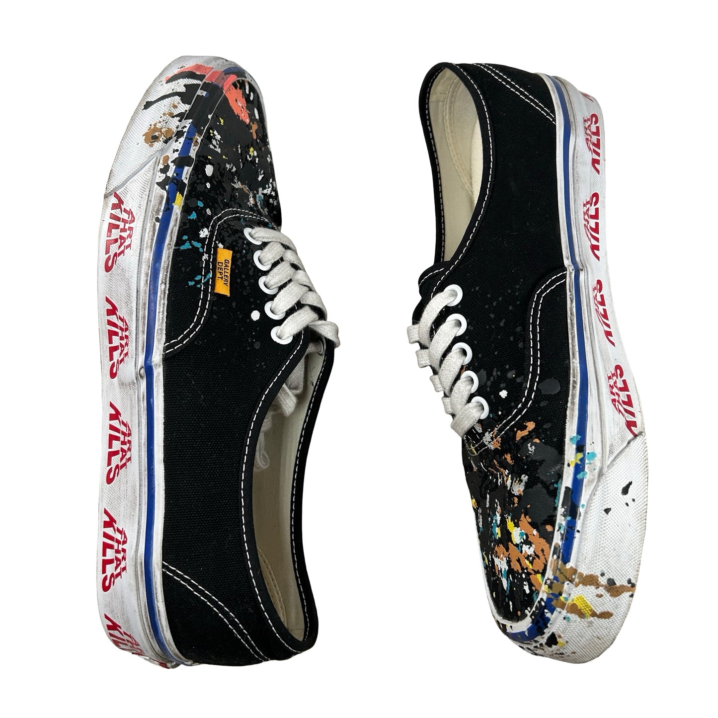 VN000EEUBLA Vans Authentic Reissue 44 Gallery Dept. Art That Kills Black [USED] - 10 M (Used)