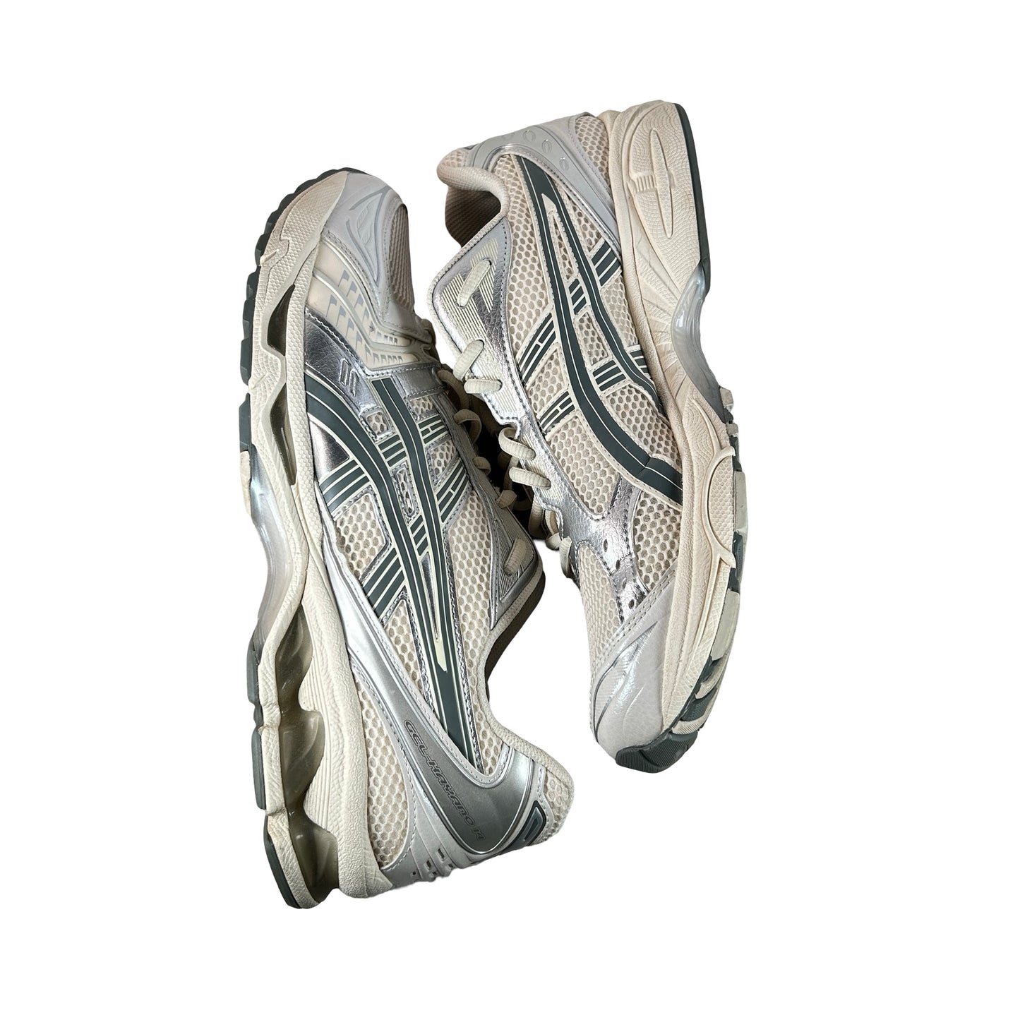 1201A019 200 ASICS Gel-Kayano 14 Birch Dark Pewter [USED] - 13 M (Used)