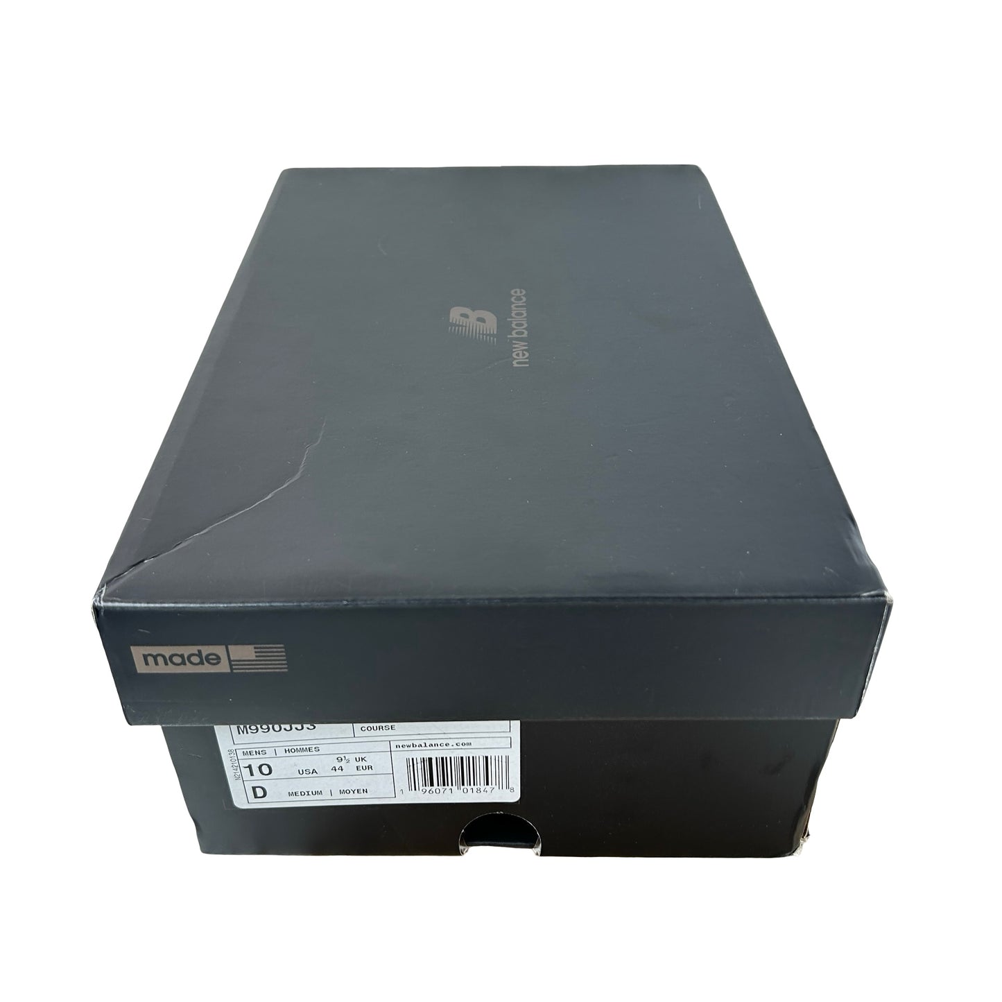 M990JJ3 New Balance 990v3 MiUSA JJJJound Brown Black [USED] - 10 M (Used)