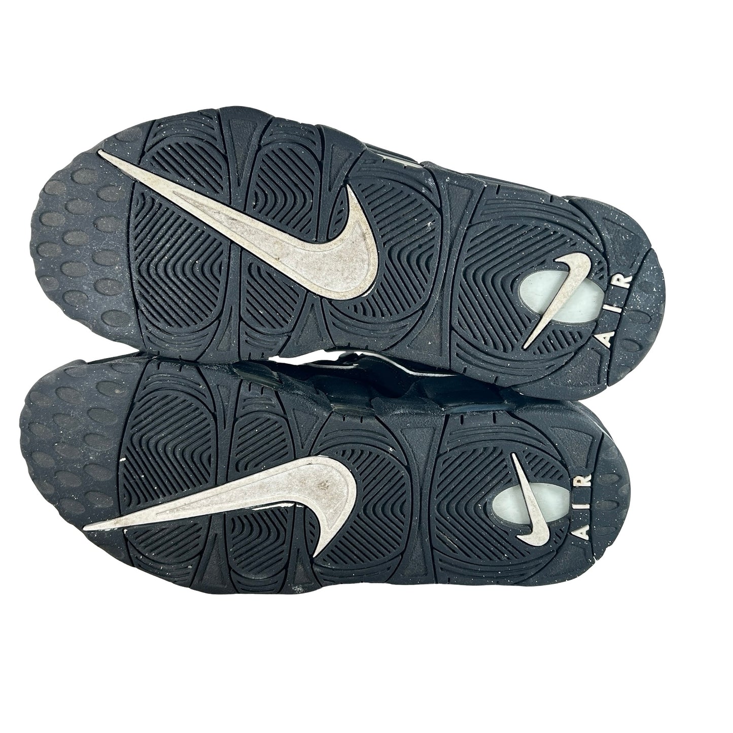 414962 002 Nike Air More Uptempo Black White [USED] - 9 M (Used) (No Box)