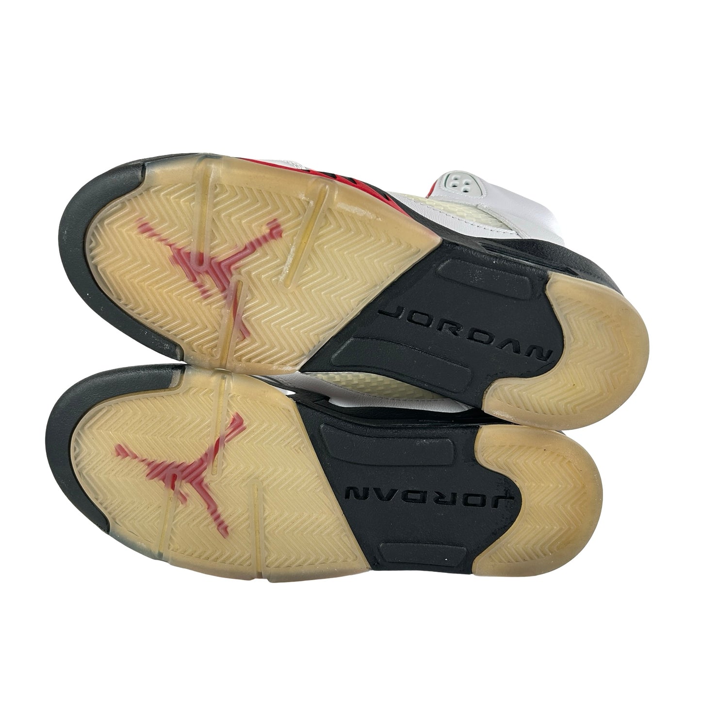 440888 102 Jordan 5 Retro Fire Rojo Plata Lengua (2020) (GS)