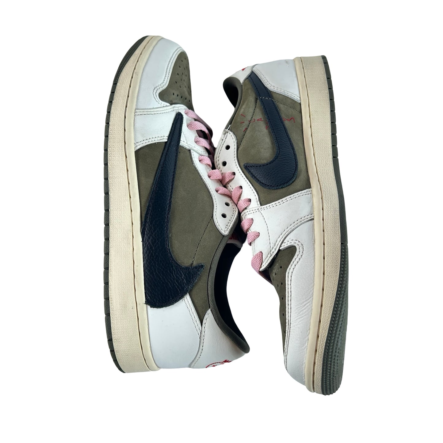 DM7866 200 Jordan 1 Retro Low OG SP Travis Scott Medium Olive [USED] - 10 M (Used10)