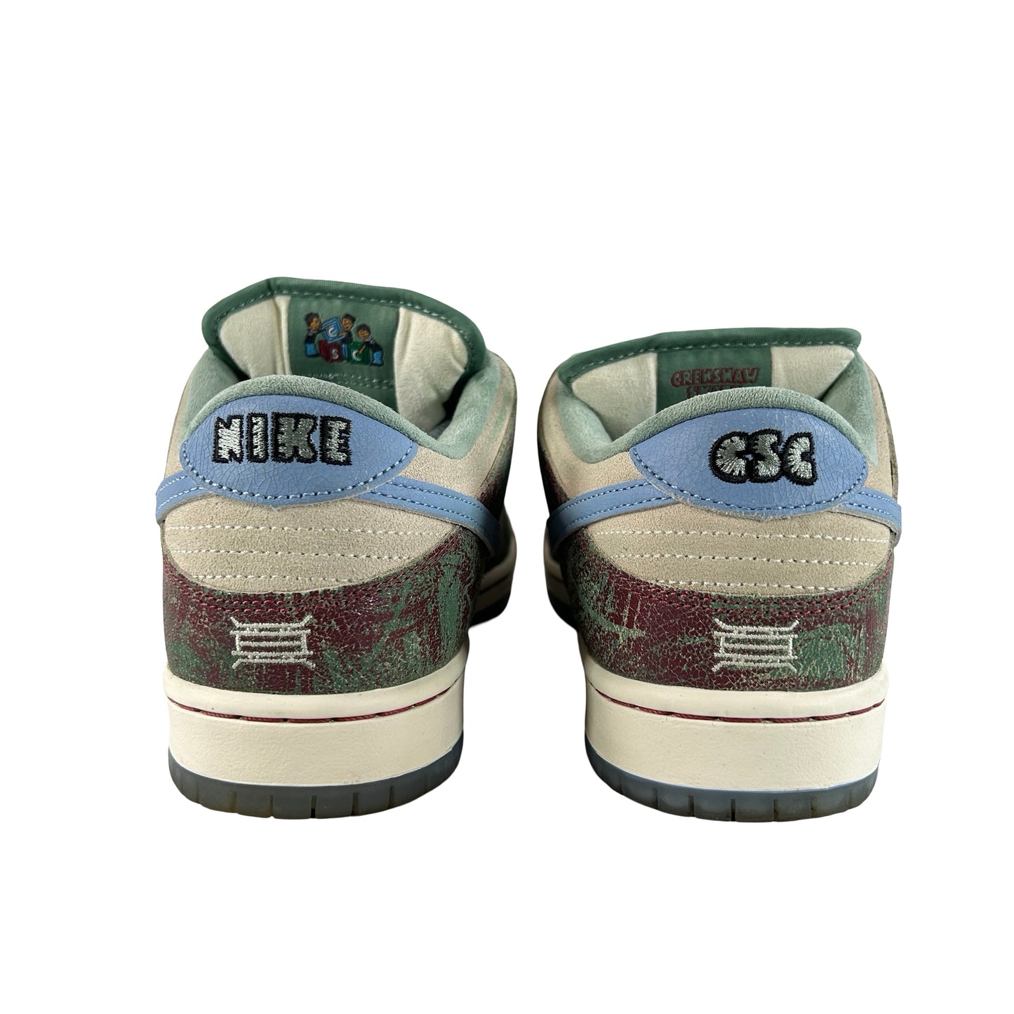 FN4193 100 Nike SB Dunk Low Crenshaw Skate Club [USED] - 9.5 M (Used2)