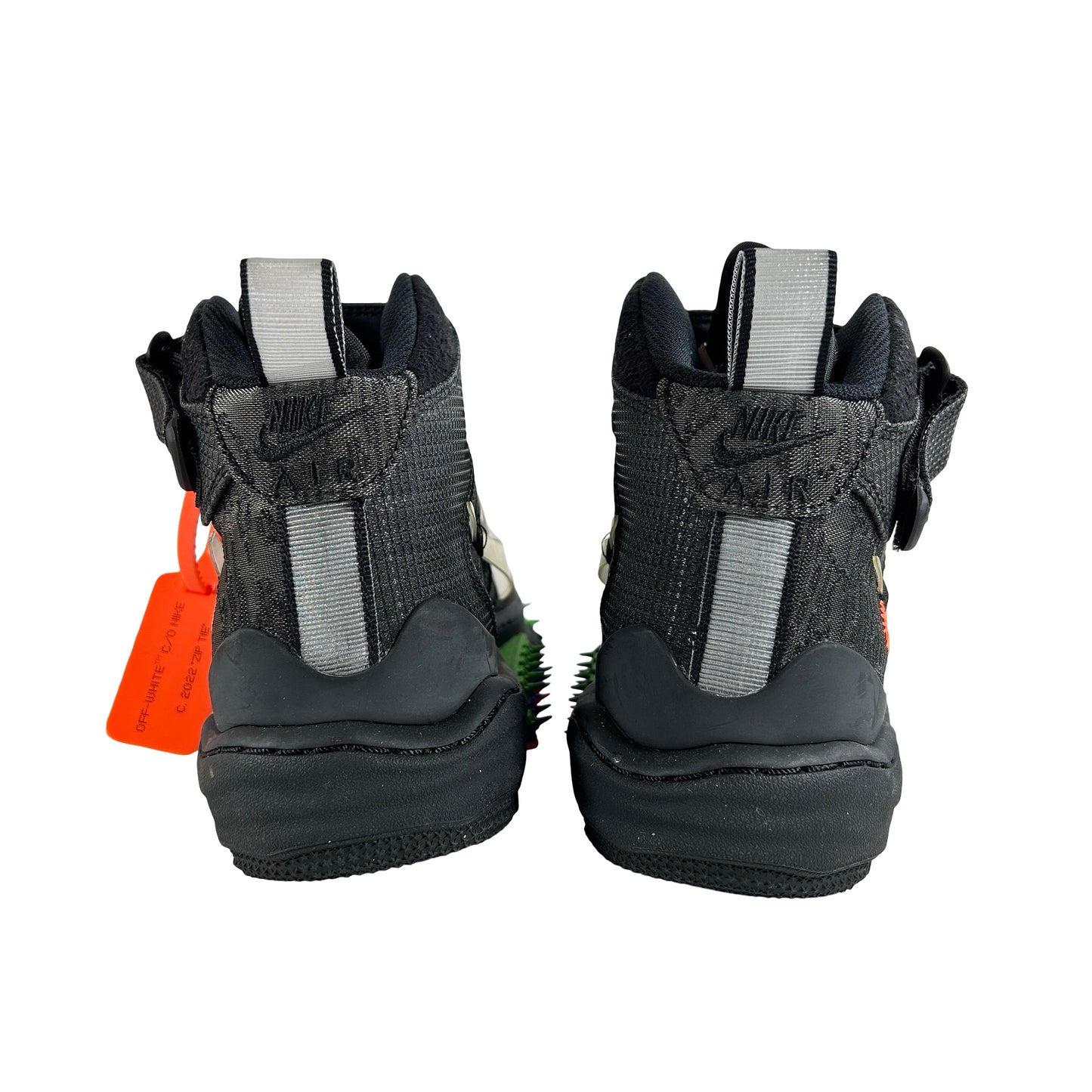 DO6290 001 Nike Air Force 1 Mid Off-White Black [USED] - 8 M (Used)