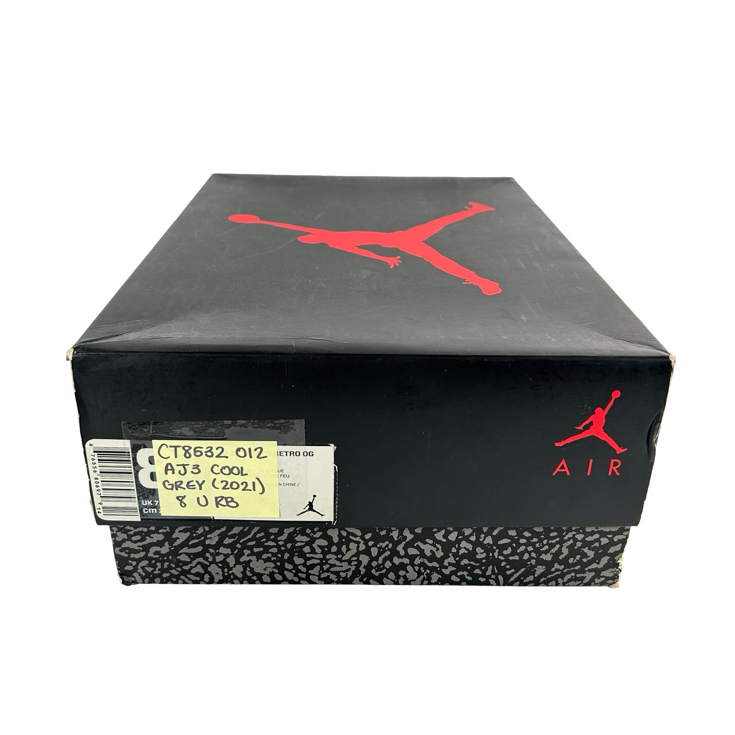 CT8532 012 Jordan 3 Retro Cool Grey (2021) [USED] - 8 M (Used) (Replace Box)