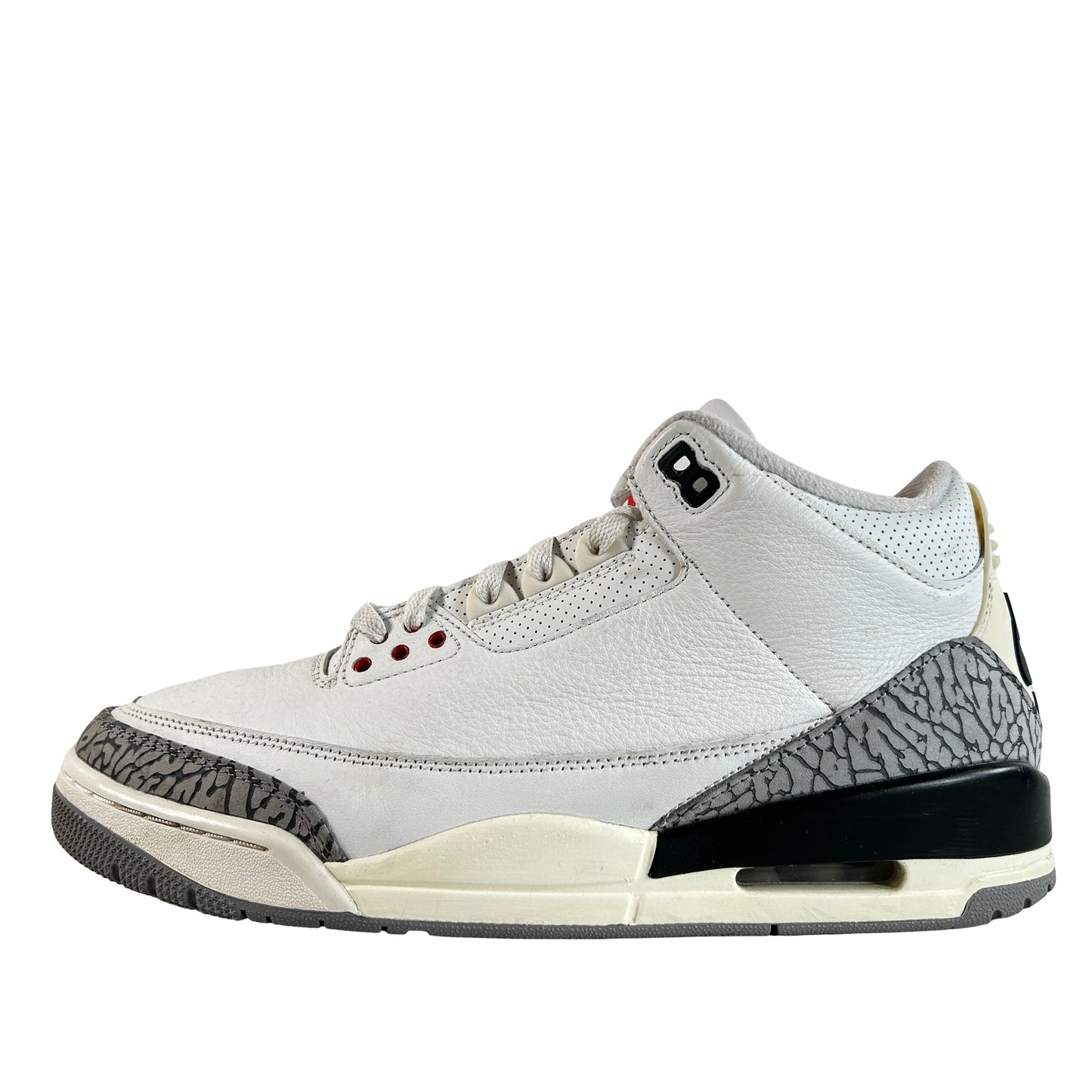 DN3707 100 Jordan 3 Retro White Cement Reimagined [USED] - 11 M (Used7) (No Box7)