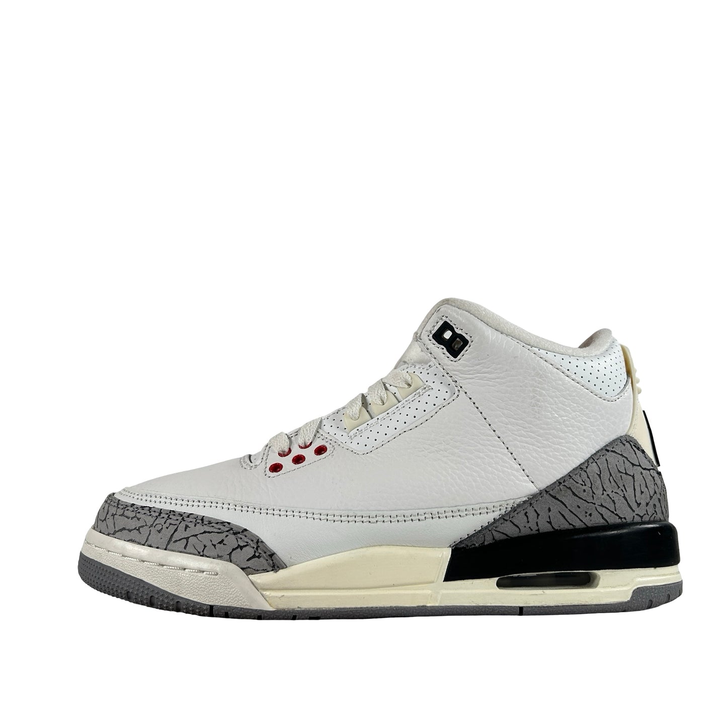 DM0967 100 Jordan 3 Retro White Cement Reimagined (GS) [USED] - 7 Y (Used9)